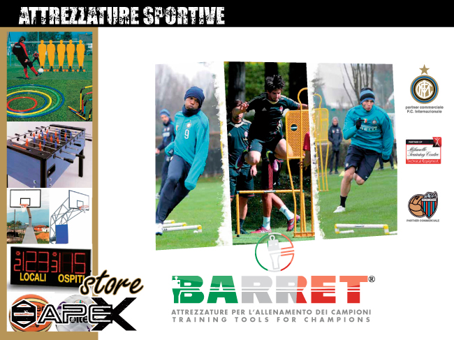Attrezzature Sportive per Società, Scuole, ..
