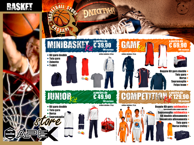 Le nostre Offerte per i Kit da Basket