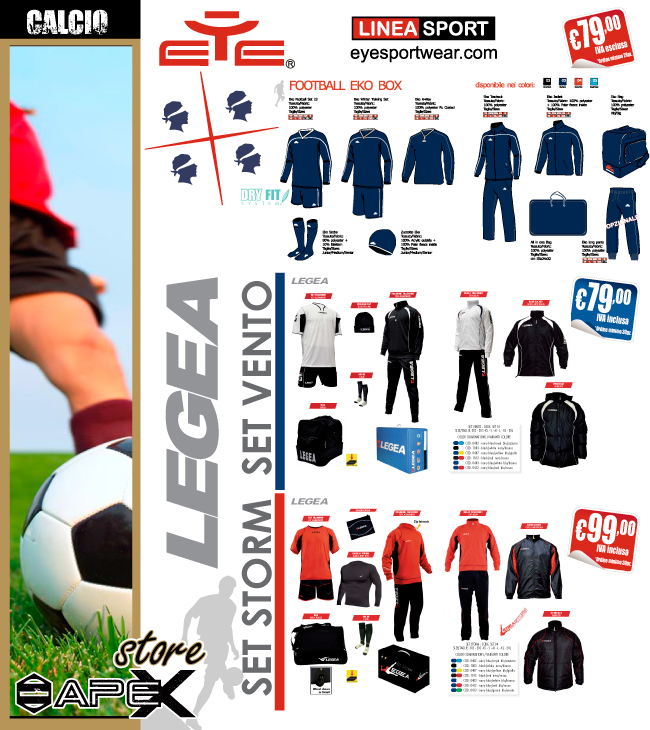 Le nostre offerte per i Kit da Calcio